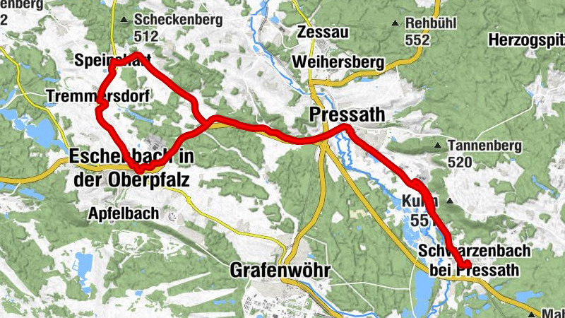 Schwarzenbach bei Pressath - Kapelle - Maria Immaculata - Stadtpfarrkirche St. Laurentius