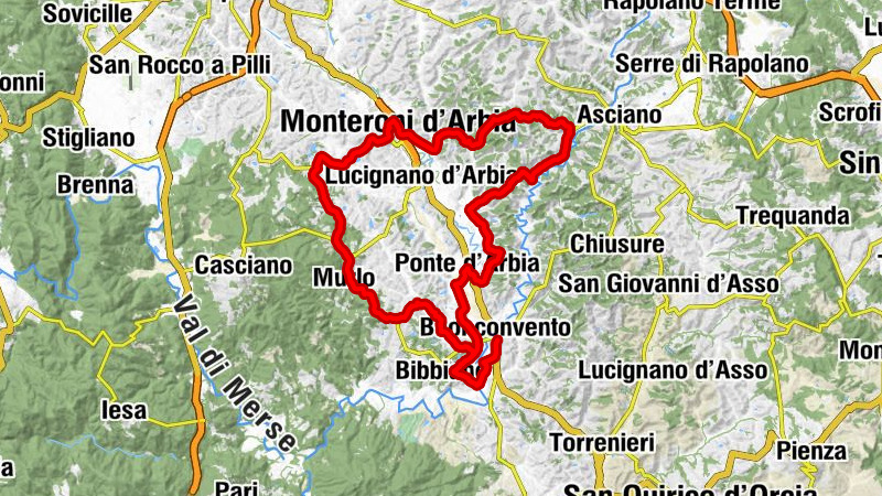 Buonconvento - Poggio di Bolsinina - Poggio Santa Francesca