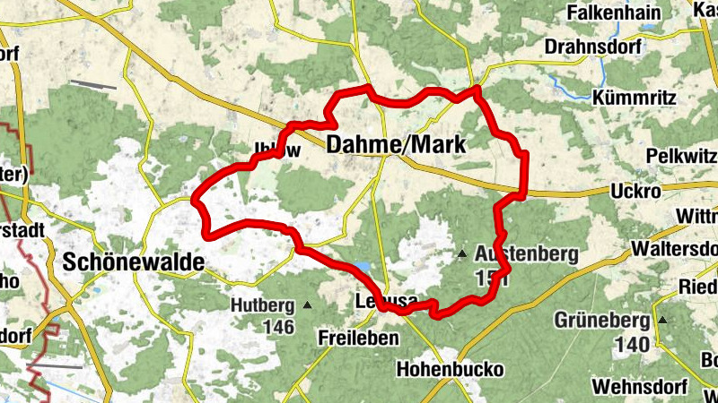 Lebusa - Kirche Lebusa - Dorfkirche - Kemlitz