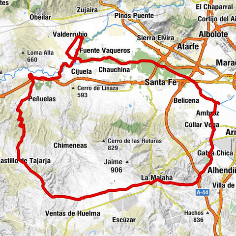La Malahá - Salones Manolo Velasco - Gabia Grande - Tajarja