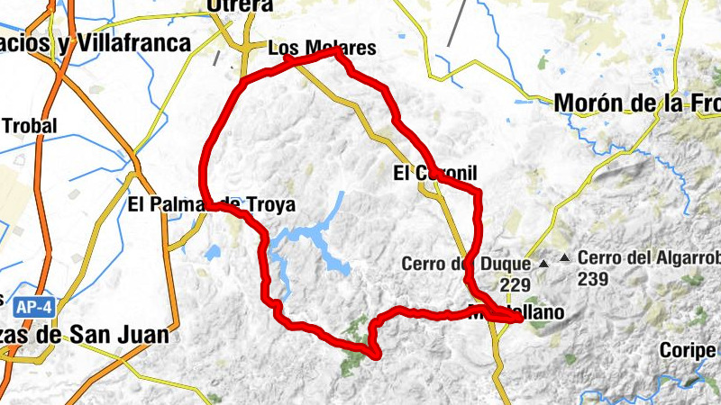Montellano - El Palmar de Troya - Los Molares - Puerto Hatabo