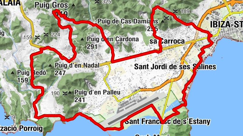 Can Cantó - Eivissa - Can Bass - Església de Sant Francesc de Paula