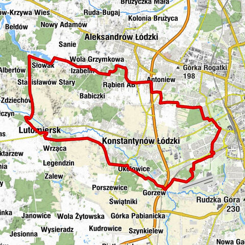 Łódź - Pabianice - Kościół Zwiastowania Pańskiego - Osiedle Sympatyczna