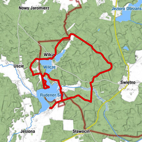 powiat wolsztyński - Rudno - Wilcze
