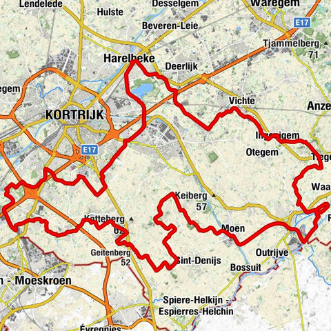 Harelbeke - Sint-Antonius Abtkerk - Geitenberg - Onze-Lieve-Vrouw Onbevlekt Ontvangenkerk