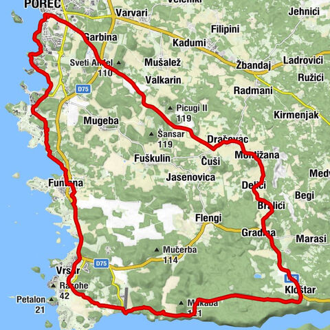 Poreč - Ranosrednjovjekovna kapela - Sveti Mihovil - Crkva Sv. Marija od Milosti