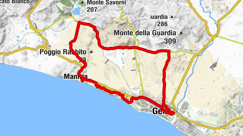 Contrada Roccazella - Bar Pisano - Gela - Poggio Vipera