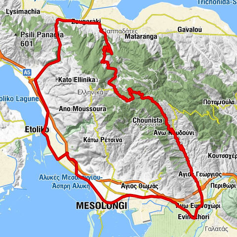 Μεσολόγγι - Άγιος Χαράλαμπος - Άγιος Γεράσιμος - Αγιος Δημητριος