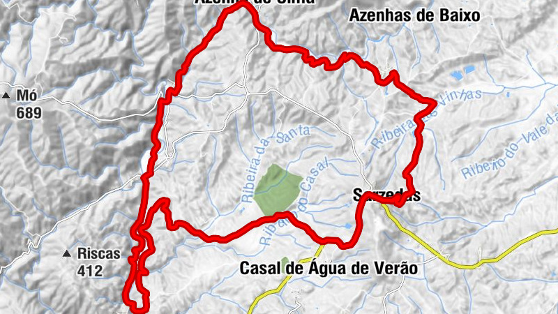 Sarzedas - Sesmo - Pomar - Azenha de Cima