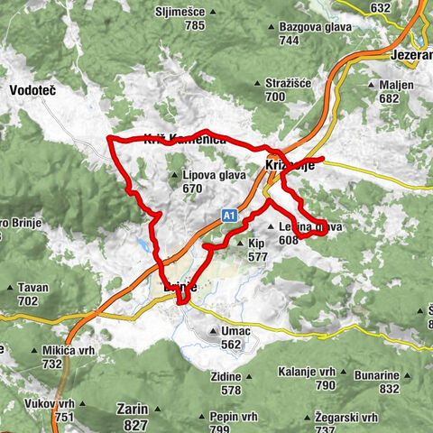 Križpolje - Smolčići - Šebalji