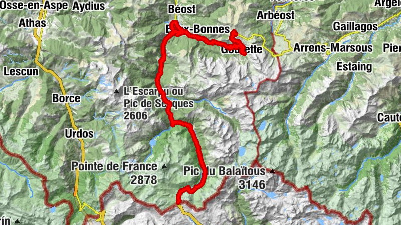 Eaux-Bonnes - Notre-Dame-des-Neiges de Gourette - Église de l'Assomption-de-la-Bienheureuse-Vierge-Marie - Chapelle de Gabas