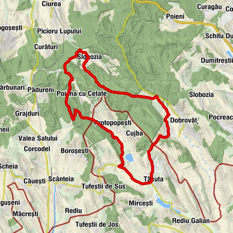Ciurea - Slobozia - Sofieni - Tăcuta
