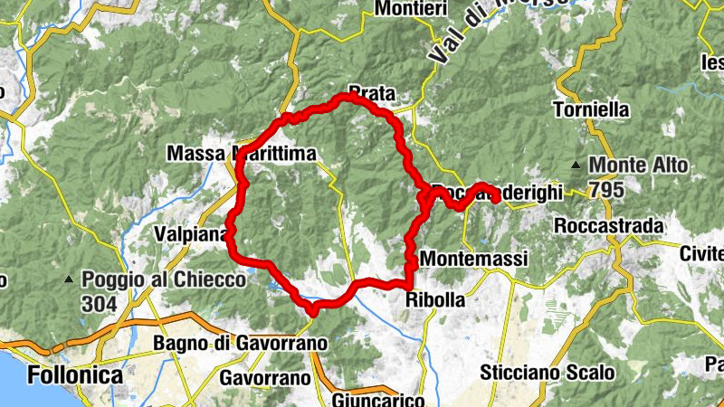 Roccatederighi - Poggio Cerro Balestro - San Sebastiano - da Nada Locanda Toscana