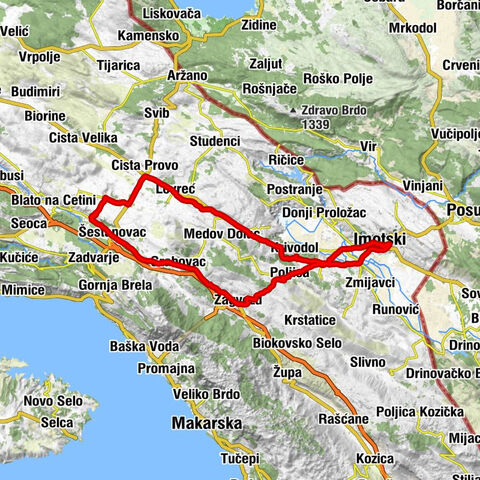 Imotski - crkva svetog Franje Asiškog - Sveta Gospa