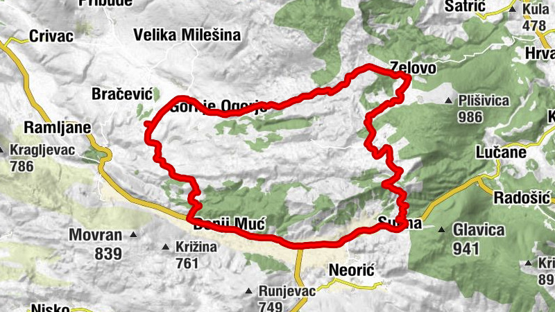 Radunić - Sv. Franjo - sv.Petar - Mala Gospa