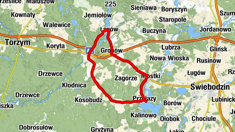 Przystań pod linem - Kościół pw. Podniesienia Krzyża - Kościół pw. Matki Bożej Różańcowej - Kościół pw. Wniebowzięcia NMP