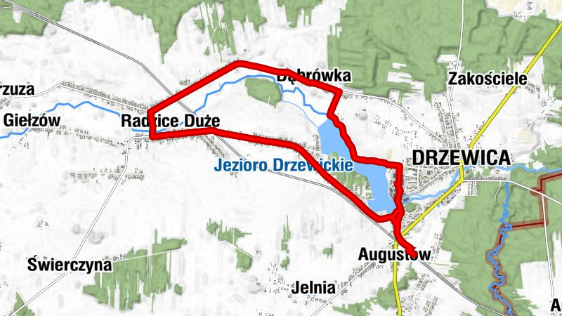 Drzewica - Augustów - Strzyżów - Kościół pw. Świętej Jadwigi Królowej w Radzicach