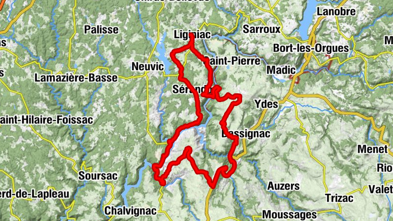 Liginiac - Puy de Manzagol - Église Sainte-Croix - Église Notre-Dame