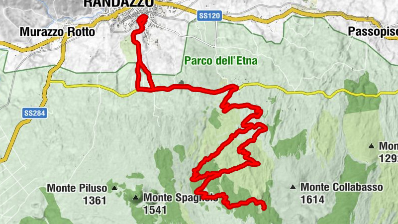 Randazzo - Quartiere Crocitta - Rifugio Monte Santa Maria