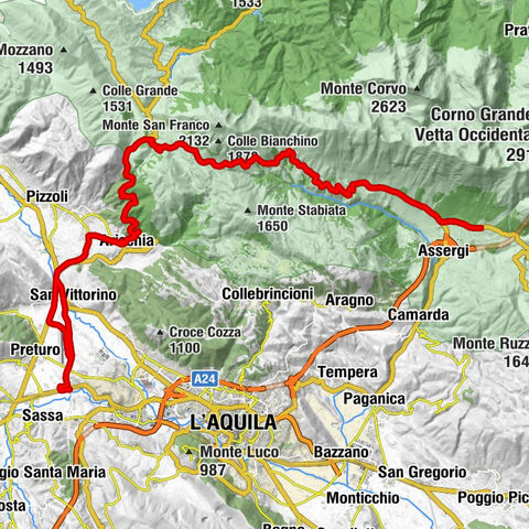 Pizzoli - Cermone - Abbazia di San Benedetto - L'Aquila