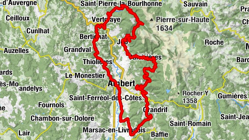 Ambert - Église de la Translation-de-Saint-Martin - Église Saint-Laurent - Église Saint-Prix