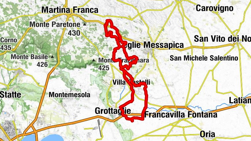 Villa Castelli - Iguana - Monte dell'Olmo - La Sfornata