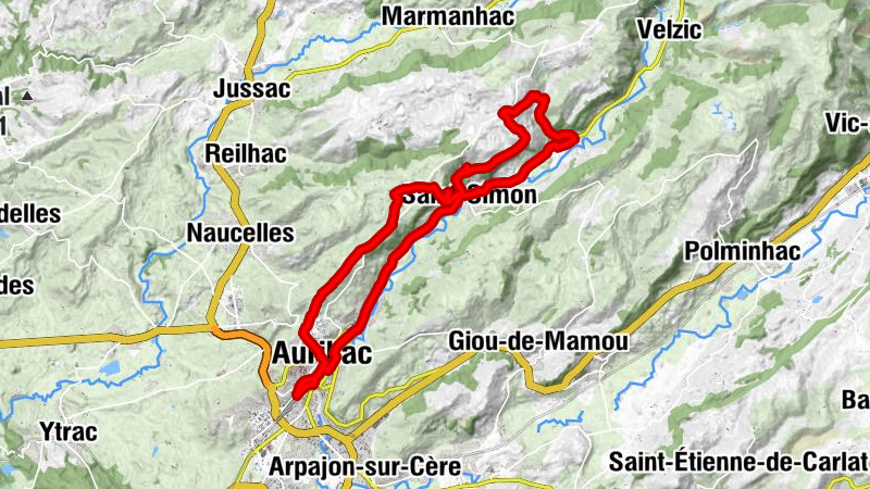 Aurillac - Église Notre-Dame-aux-Neiges - Chapelle Notre-Dame - Abbatiale Saint-Géraud