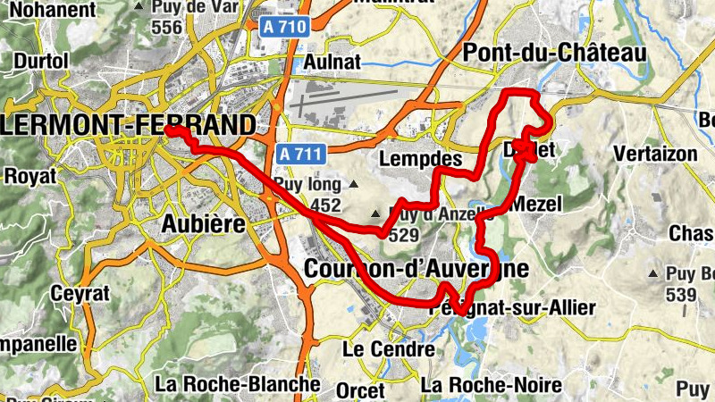 Clermont-Ferrand - La Barrière de Cournon - Chapelle Notre-Dame-du-Lac