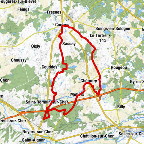 Église Saint-Cyr-et-Sainte-Juliette - Contres - Église Saint-Guillaume - Église Saint-Clair