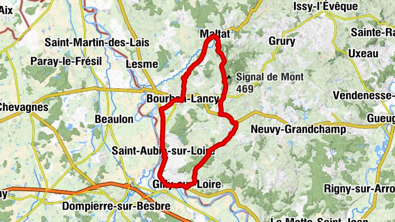 Saint-Aubin-sur-Loire - Lotissement Les Eurimants - Lotissement Grande Murette - Église Sainte-Anne
