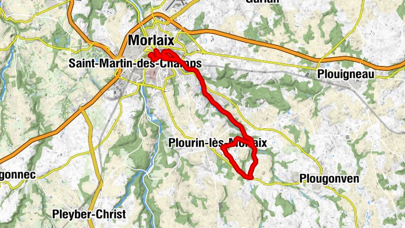 Morlaix - Le Val Rouge - Chapelle des Carmélites