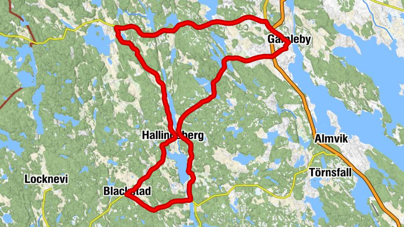 Blackstad - Lörstad - Svenserum - Backa