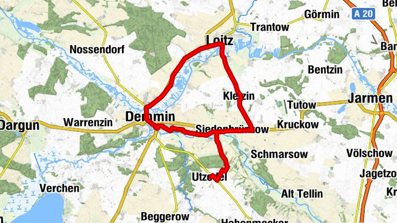 Utzedel - Kirche Sanzkow - Demmin - St.Marien