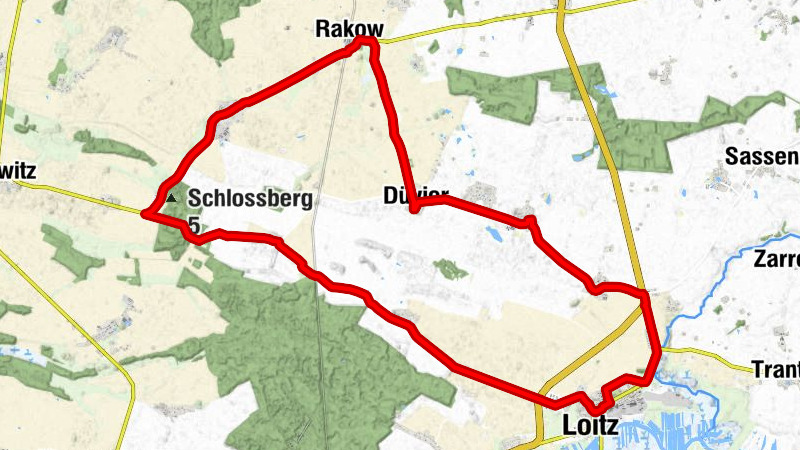 Düvier - Kirche Gülzowshof - Lutherkirche - Loitz