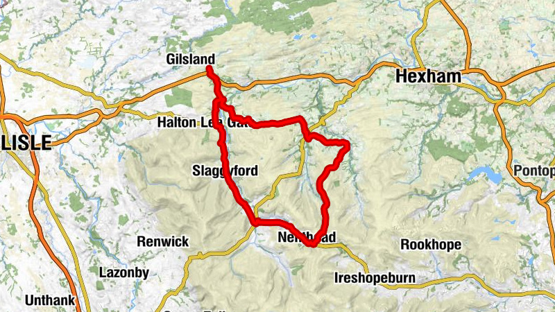 Greenhead - Whiteley Shield Methodist Chapel - Alston Methodist Church - Alston