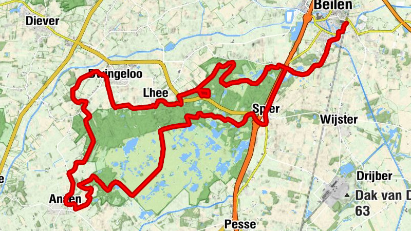 Beilen - Terhorst - De Woudzoom