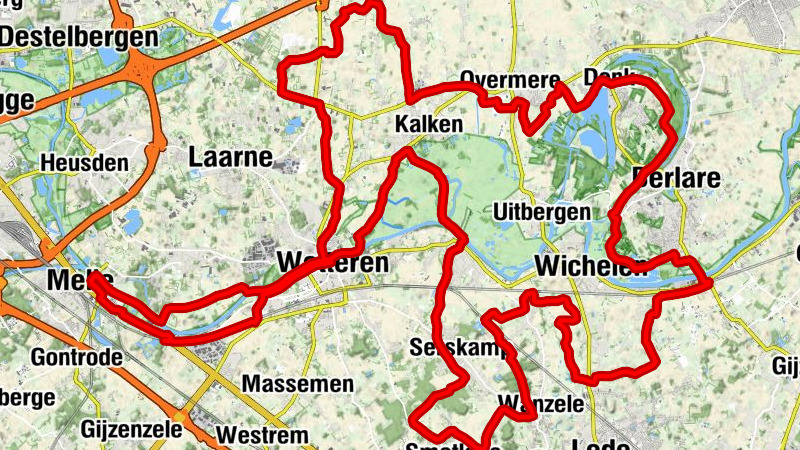 Kwatrecht - Moskee Wetteren - Zegekroon - Sint-Martinuskerk