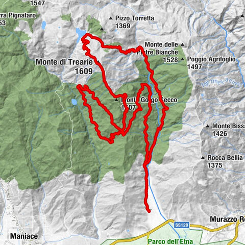 Case del Flascio - Macchia Flascio - Rifugio San Paolo - Monte di Trearie