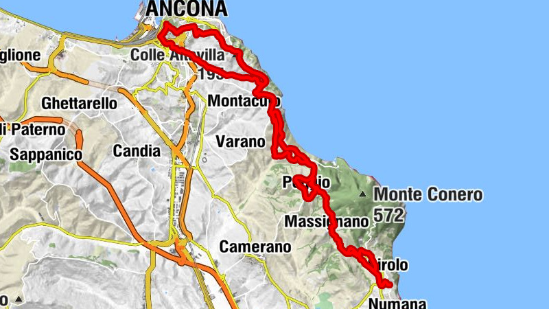 Sirolo - Colle Altavilla - Chiesa di San Carlo Borromeo - Colle Astagno