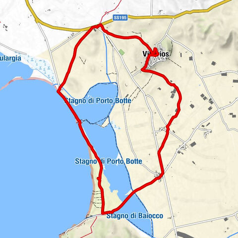 Giba - Porto Botte - Villarios - Masainas