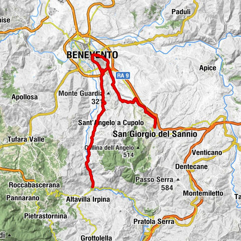 San Giorgio del Sannio - Ginestra - Iannassi - Benevento