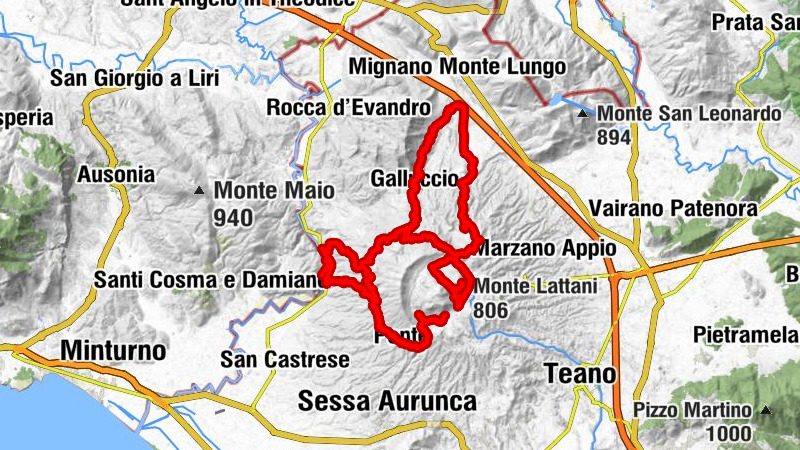Sessa Aurunca - San Carlo - Villa ai Monti - Chiesa di Santa Maria Maggiore