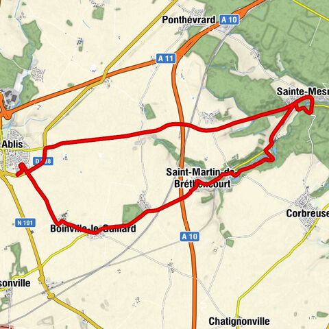 Sainte-Mesme - Aux Sources de l'Orge - Église Notre-Dame de l'Assomption - Boinville-le-Gaillard