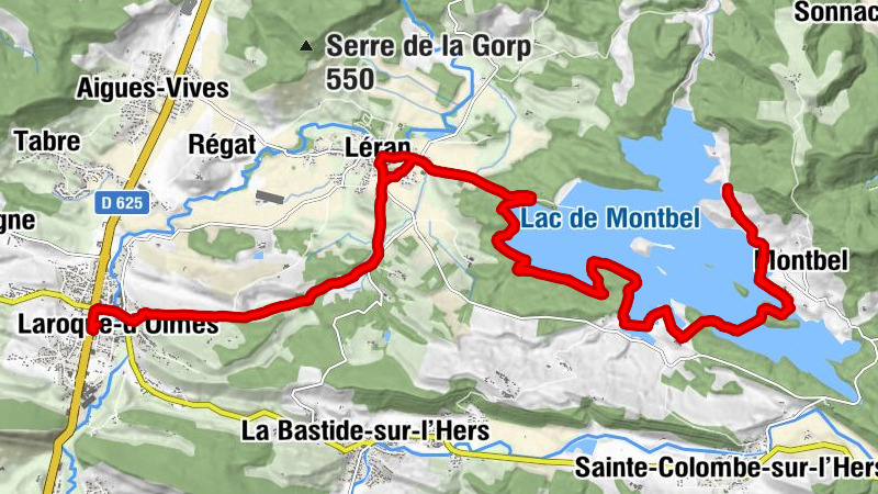 Laroque-d'Olmes - Église du Saint-Sacrement - La Barraque - Praxinabel