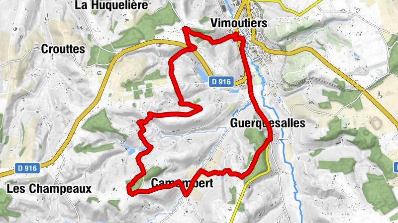 Vimoutiers - Guerquesalles - Camembert - Église Notre-Dame