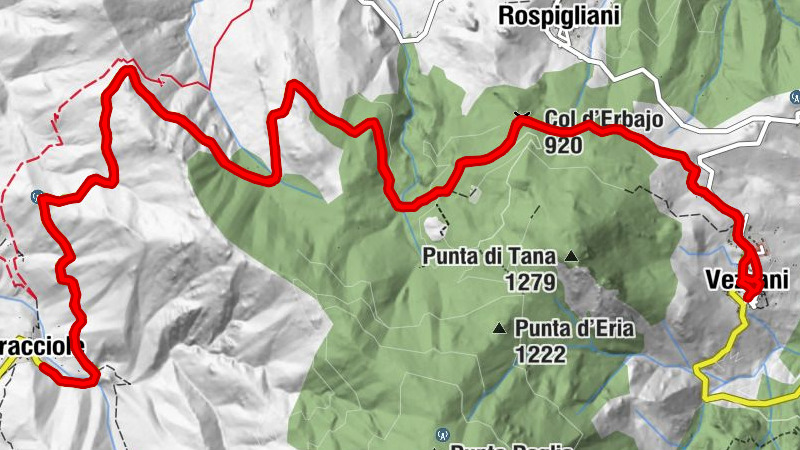 La Grignoterie - Église de l'Annonciation - Col d'Erbajo - col de Morello