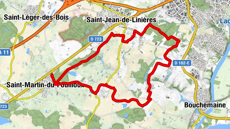 Saint-Martin-du-Fouilloux - Les Frémonderies - Les Rocheries - Le Sansonnet