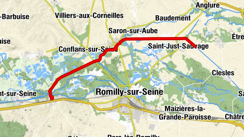 Crancey - L'Esserbelin - Marcilly-sur-Seine