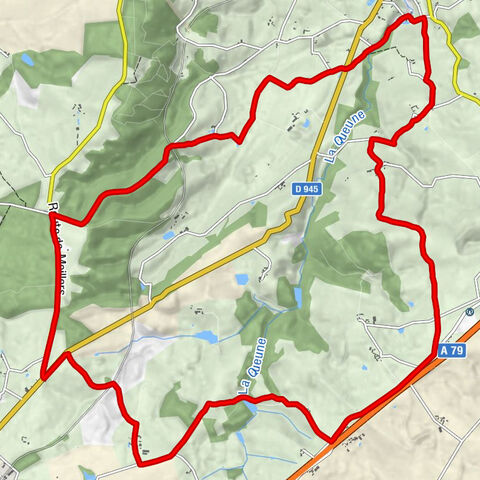 Châtillon - Le Bouis - Les Arclans - Tronget