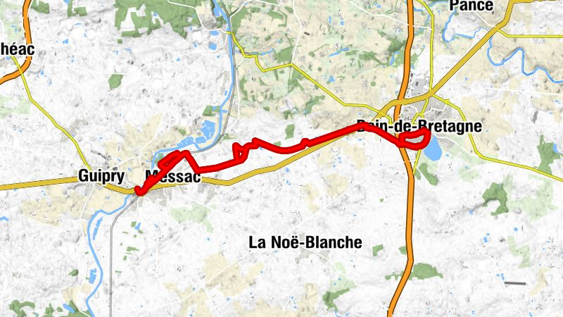 Bain-de-Bretagne - La Basse Bodais - Le Fournel - Église Saint-Martin